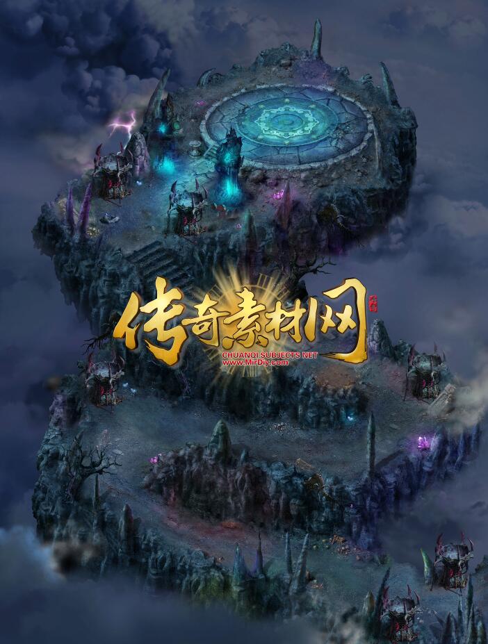 真彩obj地图0392
